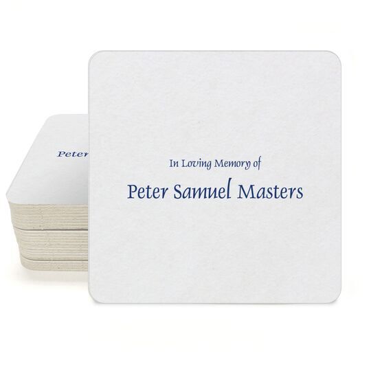 Memorial Square Coasters